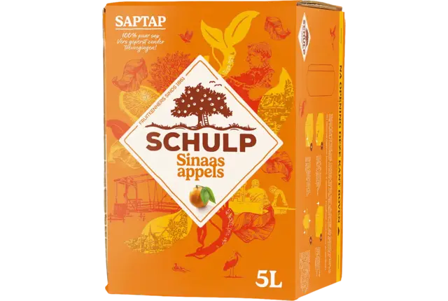 SapTap Sinaasappel 5ltr kist 3 stuks